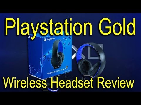 PlayStation Gold Wireless headset review