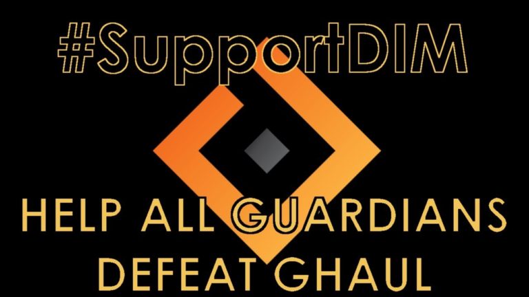 Do you want a real life Ghost? Do you want to help disabled gamers? #SupportDIM