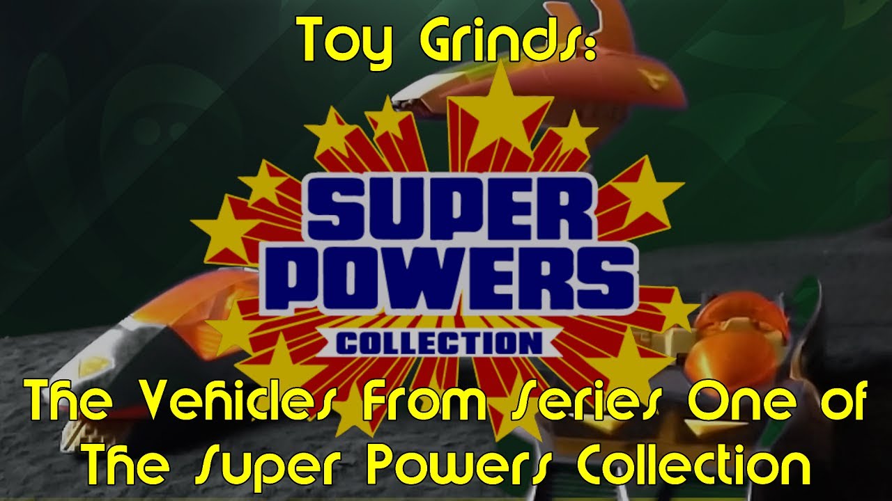 Toy Grinds The Vehicles of Series One for Super Powers Collection 1984