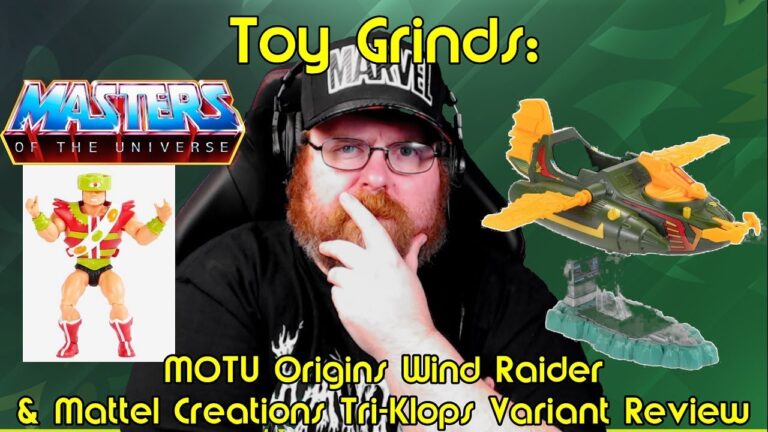 MOTU Origins Wind Raider and Mattel Creations Tri-Klops Reviews
