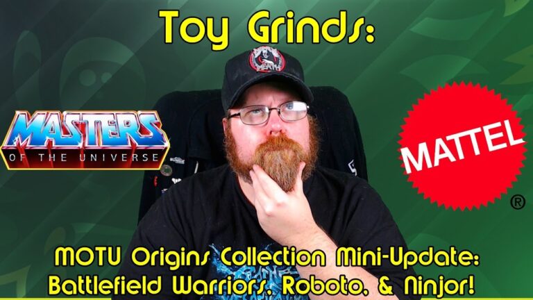 MOTU Origins Collection Mini Update – Battlefield Warriors, Roboto, and Ninjor