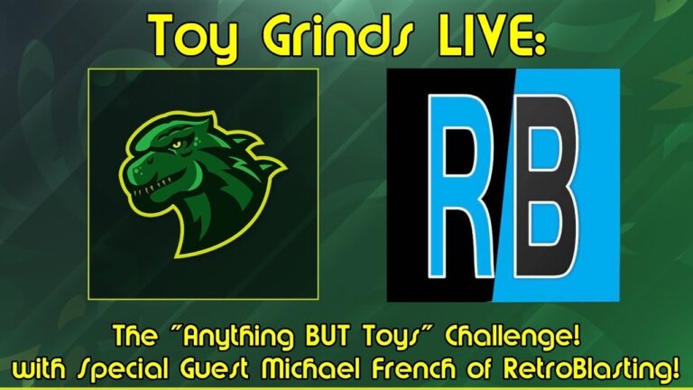 The “Anything BUT Toys” Challenge! [with Special Guest Michael French of RetroBlasting!]