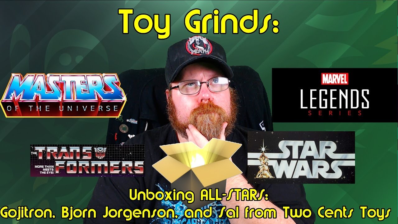 All Stars Unboxing from Bjorn Jorgensen, Sal of Two Cents Toys, and Gojitron!