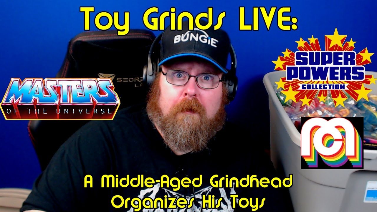 A Middle-Aged Grindhead Organizes his Toys