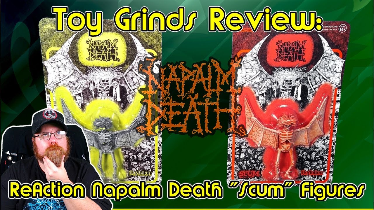 Super7 Napalm Death Scum figures Review