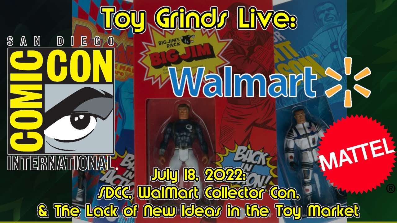 SDCC, WalMart Collector Con, & The Lack of New Ideas in the Toy Market