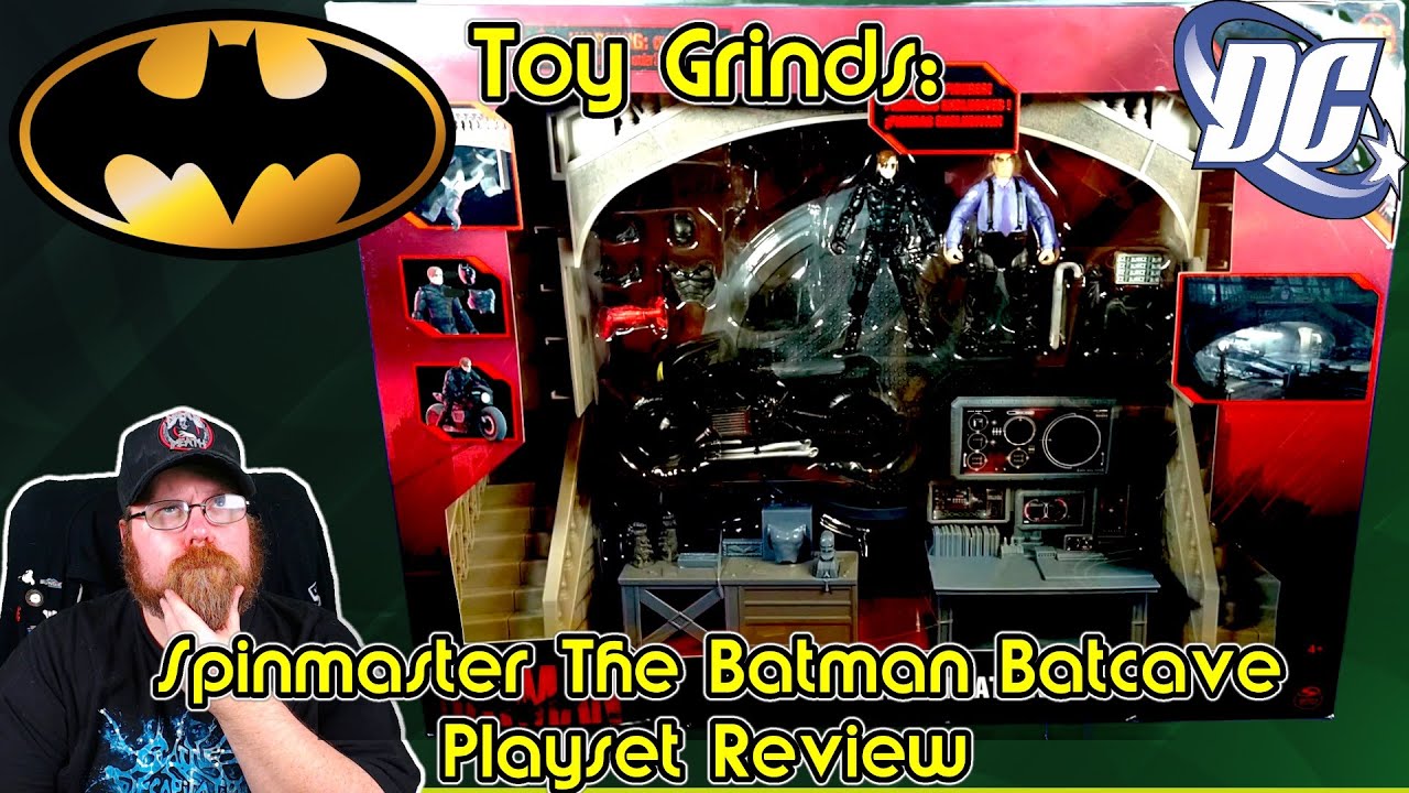 Spinmaster’s “The Batman” Batcave Playset Unboxing & Review